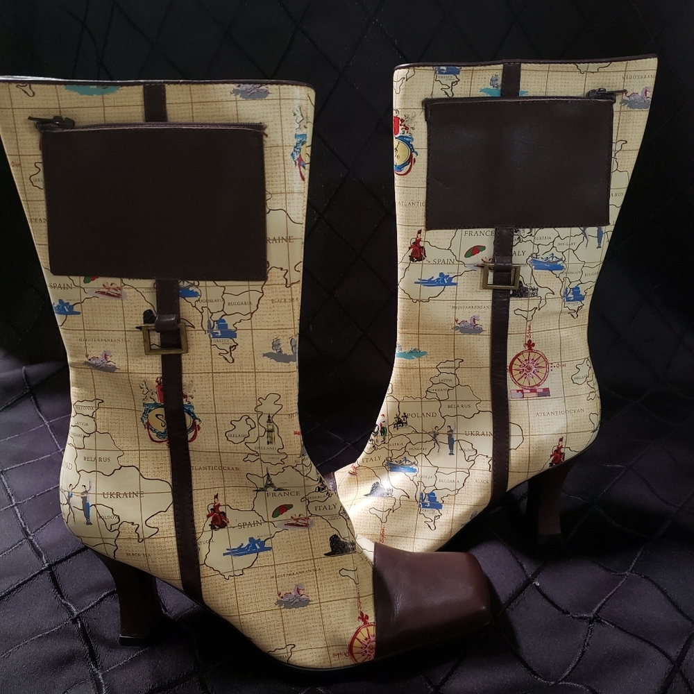 Womens Sharif map boots